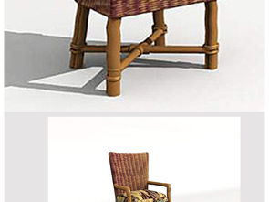創(chuàng)意藤椅簡約休閑椅3d模型75設(shè)計圖下載 圖片0.35mb 沙發(fā)庫 模型素材