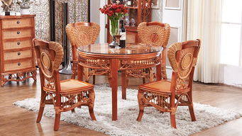 三亞藤餐椅廠家直銷(xiāo)藤椅子休閑酒店藤椅批量供應(yīng)